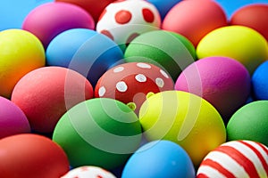 Easter Day, Easter Eggs colorful background