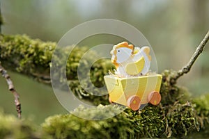 Easter Decoration in a Tree