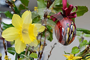 Easter decoration - vernal flowers