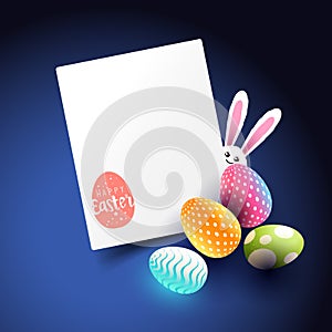 Easter decorations and layout design