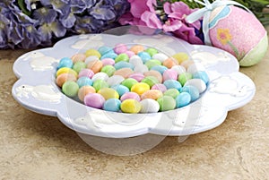 Easter Dish Full of Candy