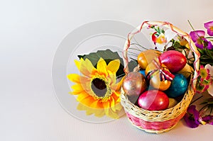 Easter/ Easter eggs basket