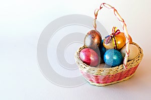 Easter/ Easter eggs basket/