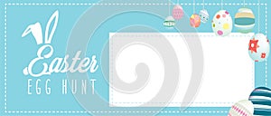 Easter egg banner