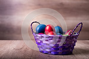 Easter egg basket