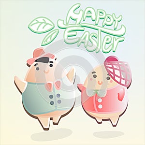 Easter egg characters