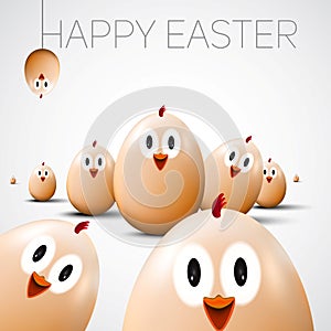 Easter egg, colorful dot pattern