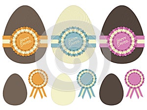 Easter egg decorations