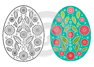 Easter egg design