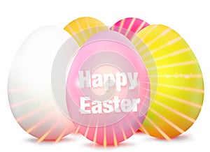 Easter Egg Design colorful graphic illsutration design