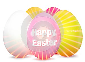 Easter Egg Design colorful graphic illsutration design photo