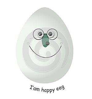 Easter egg emoji emocion vector photo