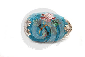 Easter egg isolated white