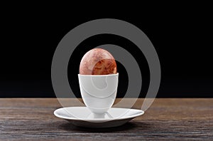 Easter egg with a pattern