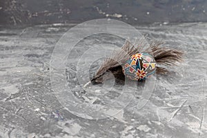 Easter Egg Pysanka card