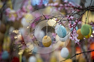 Easter egg tree