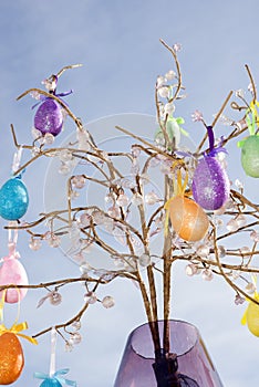 Easter egg tree decoration