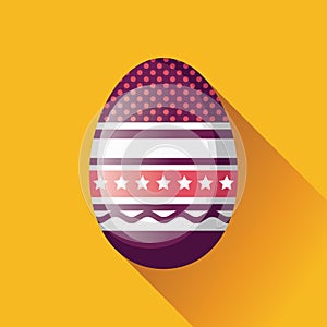 easter egg. Vector illustration decorative design