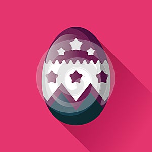 easter egg. Vector illustration decorative design
