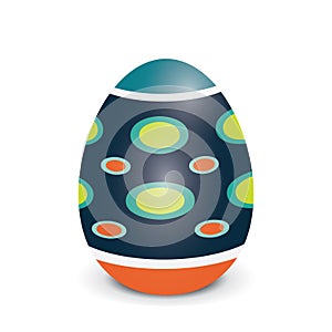 easter egg. Vector illustration decorative design