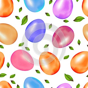 Easter egg vector illustration.