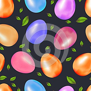 Easter egg vector illustration.