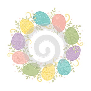 Easter egg Wreath