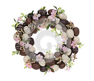 Easter Egg Wreath