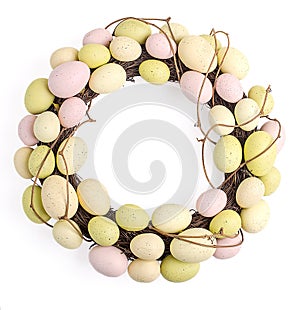 Easter Egg Wreath