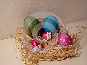 Easter eggs