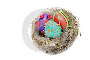 Easter eggs photo