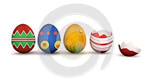 Pascua de resurrección huevos 