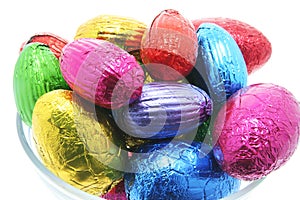 Easter Eggs in Bowl