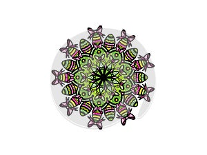 Easter eggs and bows