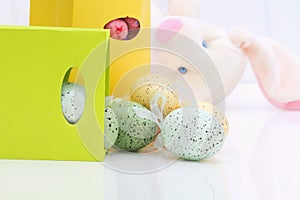 Easter Eggs and Bunny