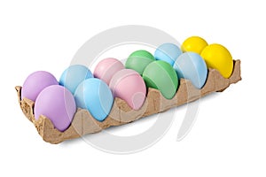 Easter Eggs In Carton