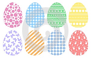 Easter Eggs gift tags templates