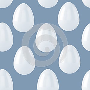 Easter eggs seamless pattern background