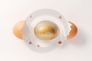 Easter Golden egg went out of egg