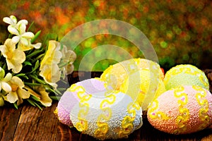 Easter is a great and bright holiday. The traditional Easter gift is a painted egg as a symbol of the birth of a new life. Easter