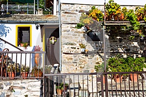 Easter greek rural house wall, Greece