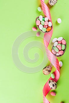 Easter greeting card background