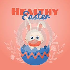 Easter covid card