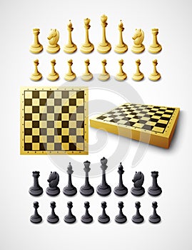 Chess. Vector illustration