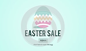 Easter Holiday Celebration Webpage Concept