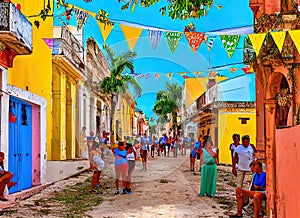 Easter Holiday Scene in Arroyo Naranjo,La Habana,Cuba.