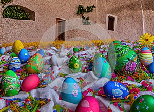 Easter Holiday Scene in Ciudad General Escobedo,Nuevo LeÃ³n,Mexico. photo