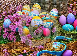 Easter Holiday Scene in Qingnian,Shandong,China.