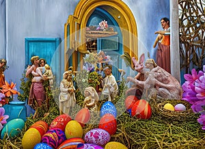 Easter Holiday Scene in Valencia,Carabobo,Venezuela.