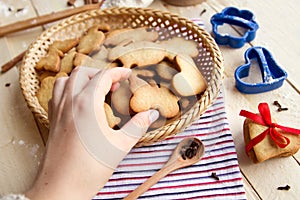 Easter home-made cookies